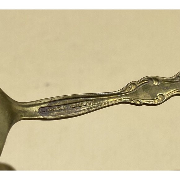 Golden Bon Bon & Relish Spoons Interlude by International Silverplate - Picture 9 of 9